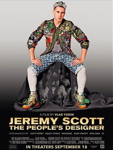 „JEREMY SCOTT: THE PEOPLE`S DESIGNER” – FILM O DYREKTORZE KREATYWNYM MOSCHINO